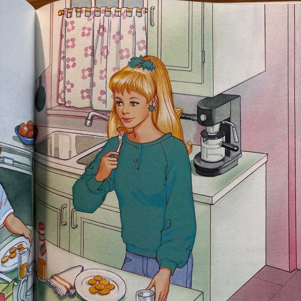 Golden Books Barbie Let's Have a Sleepover‎ Children's Picture Book 1998